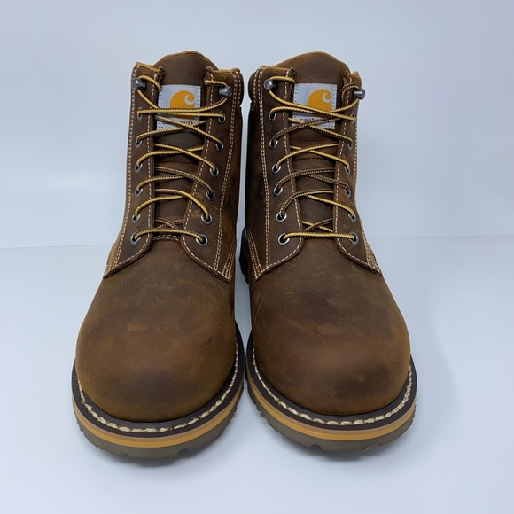Carhartt Soft Toe 6" Waterproof Leather Work NEW - Picture 2 of 15